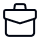 Briefcase icon representing an on-the-job accident