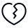 Heartbreak icon representing wrongful death or fatal injury case